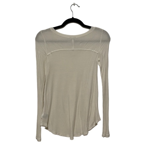 Aerie White Thermal Long Sleeve - Picture 2 of 3